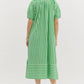 Entro - Stripe Midi Dress