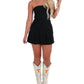 Day + Moon - Cheer You On Denim Mini Dress