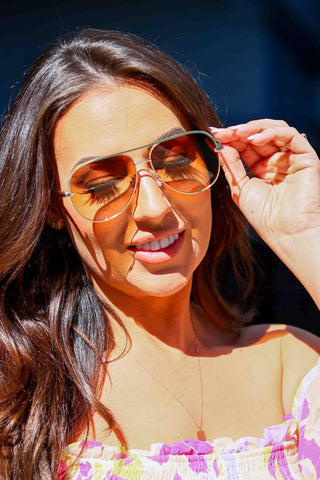Julia Rose - Unisex The Alex High Quality Aviator Sunglasses