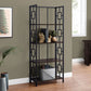4-Tier Bookshelf, Bookcase, Etagere in Espresso Finish