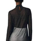 Eva Franco - Starlight Long-Sleeve Sheer Tunic