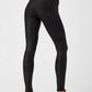 Spanx - Faux Leather Fleece-lined Legging