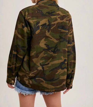 Bluivy - Camo Sherpa Inner Jacket