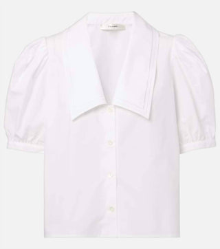 Frame - Sailor Puff Sleeve Blouse