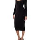 Blu Pepper - Scallop Ribbed Dress