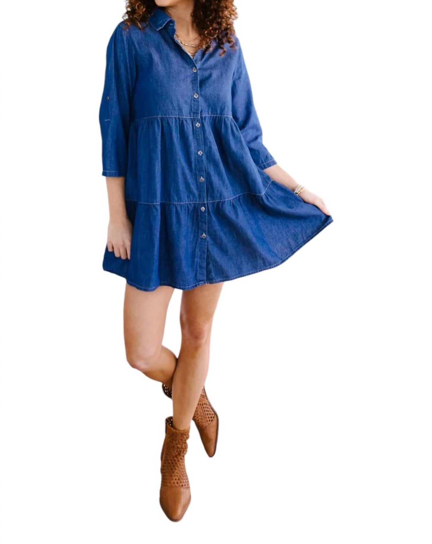 Ninexis - Baby Button Down Dress