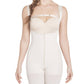 Siluets - Wide Straps Mid-thigh Bodysuit Slimming Shaper