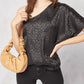 Entro - One Shoulder Leopard Top