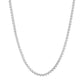 Eklexic - Women's Thin Luciana Box Chain Necklace