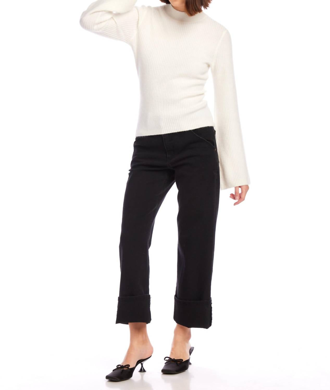 Fifteen Twenty - Brielle Flare Sleeve Sweater
