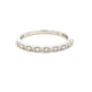 Aamiaa - 0.09 Carat Natural Diamond Milgrain Bezel Band