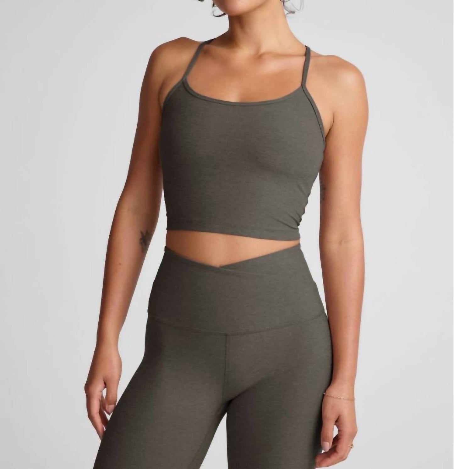 Beyond Yoga - Spacedye Slim Racerback Cropped Tank Top