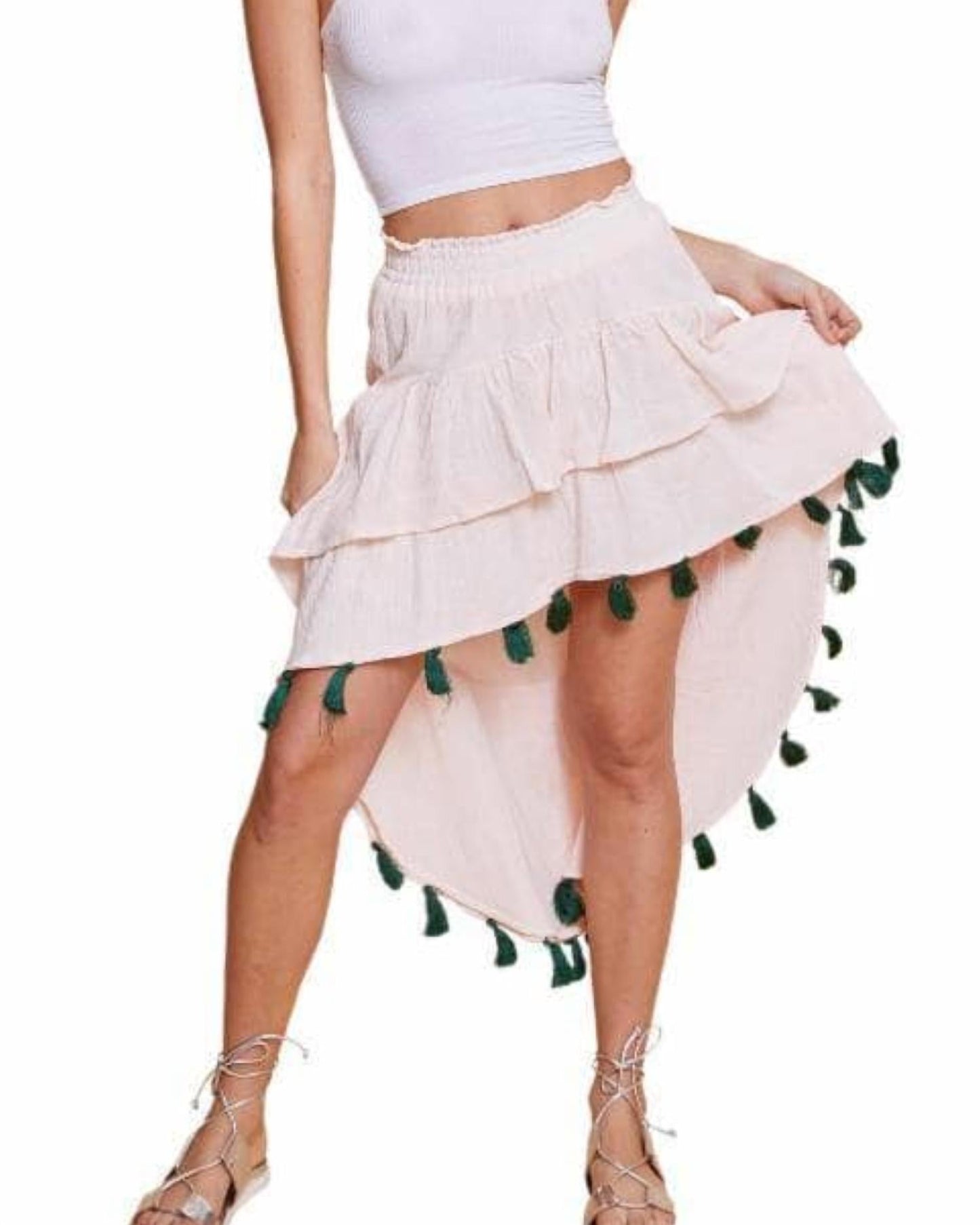 Guadalupe Design - Angelie High Low Skirt