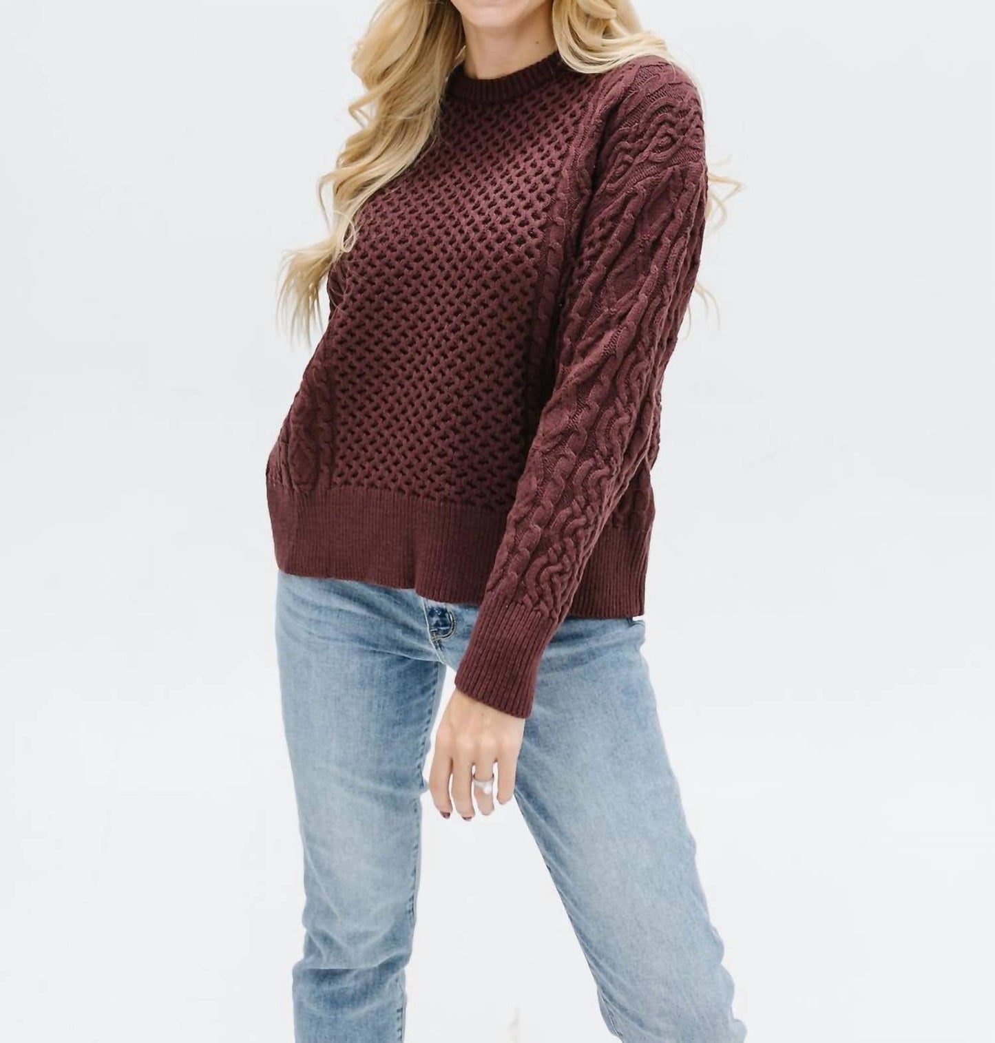 Polagram - Bailynn Long Sleeve Sweater