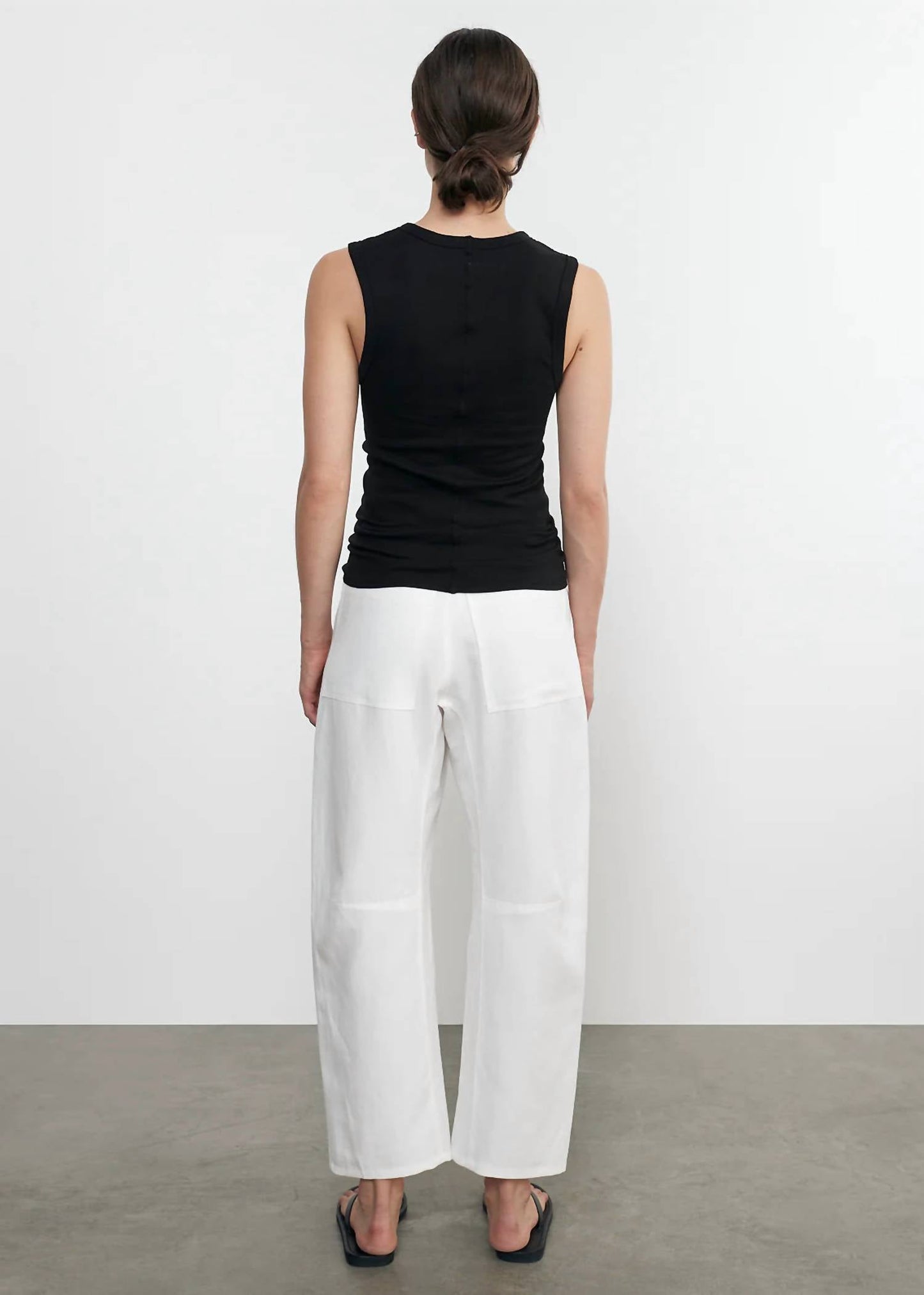 Enza Costa - Twill Work Straight Leg Pants
