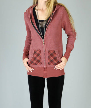 Tough Luv - 90's Seattle Thermal Tunic Hoodie