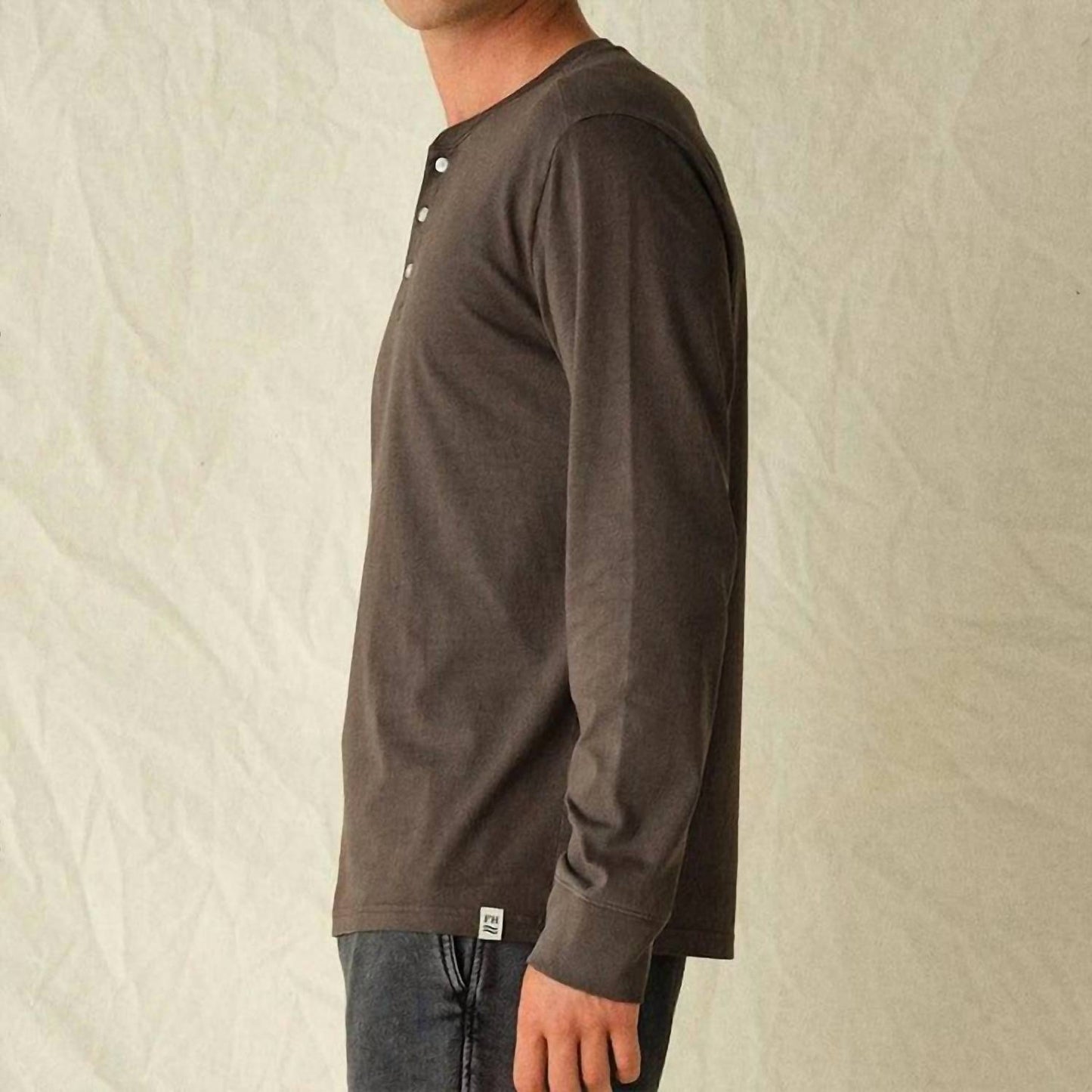 Fair Harbor - Saltaire Henley Long Sleeve Top