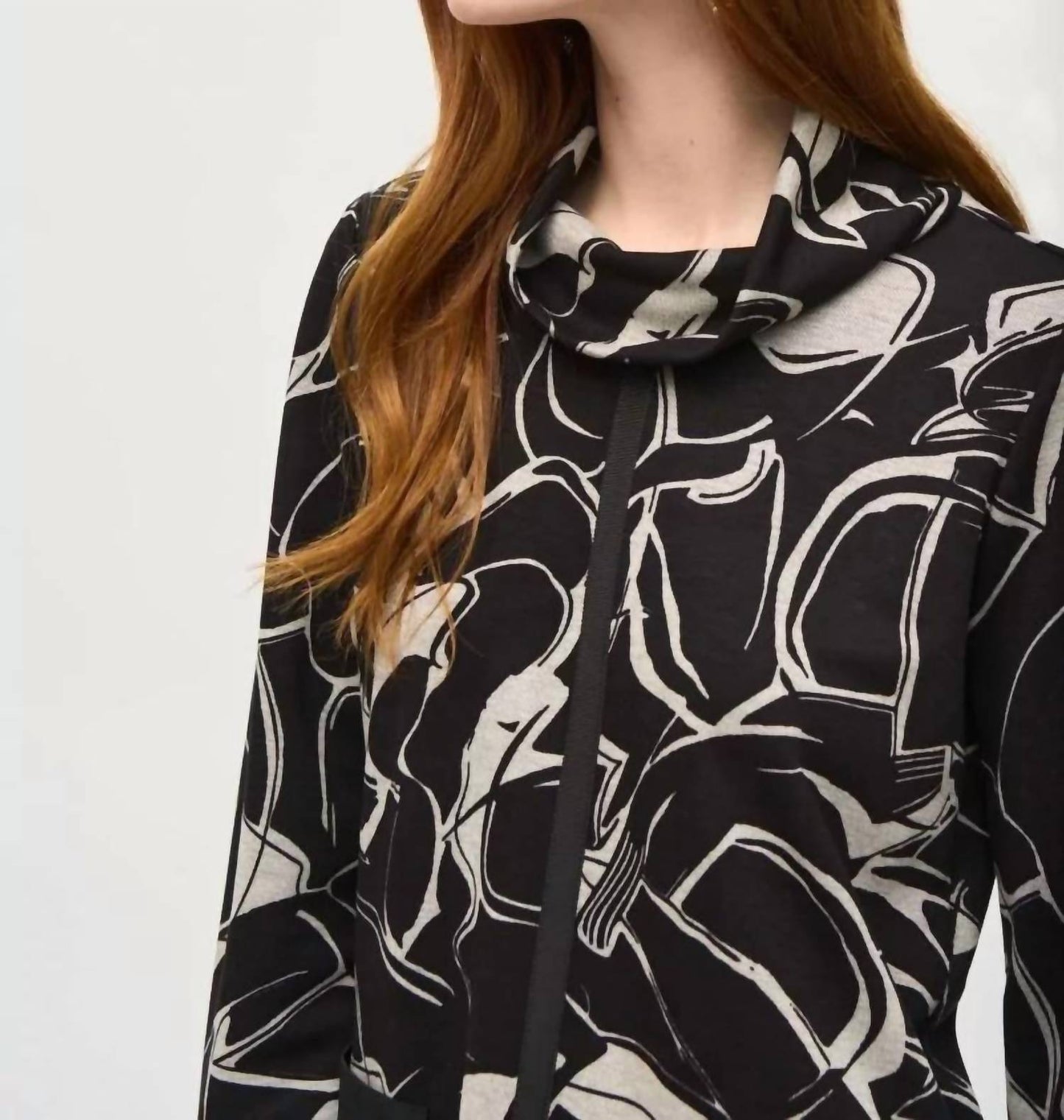 Joseph Ribkoff - Abstract Print Top