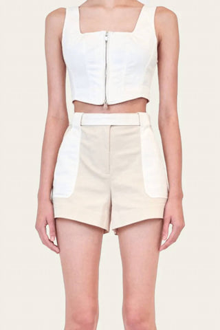 Jonathan Simkhai - Lourie Cotton Short