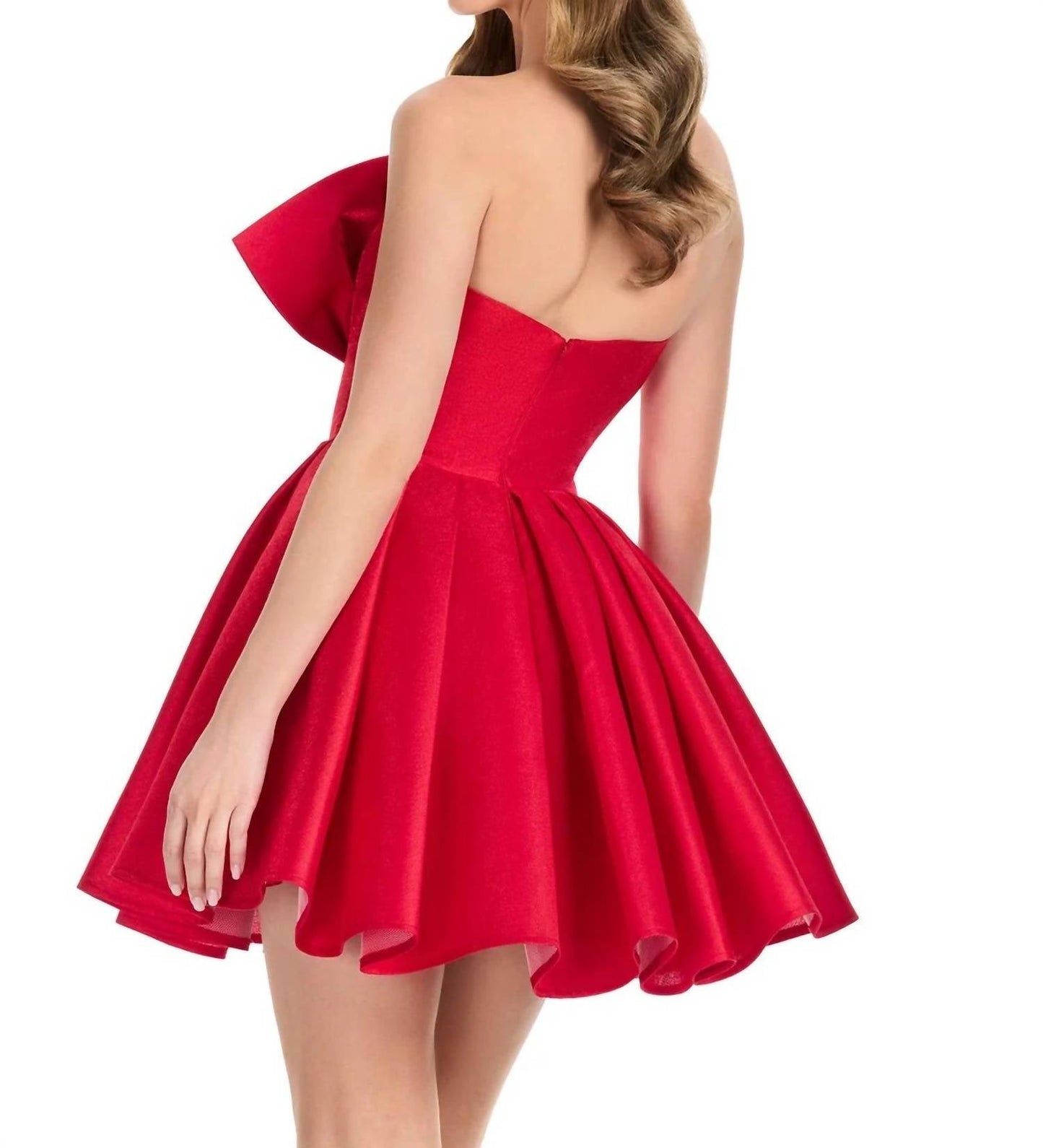 Ashleylauren - Short Mikado Dress