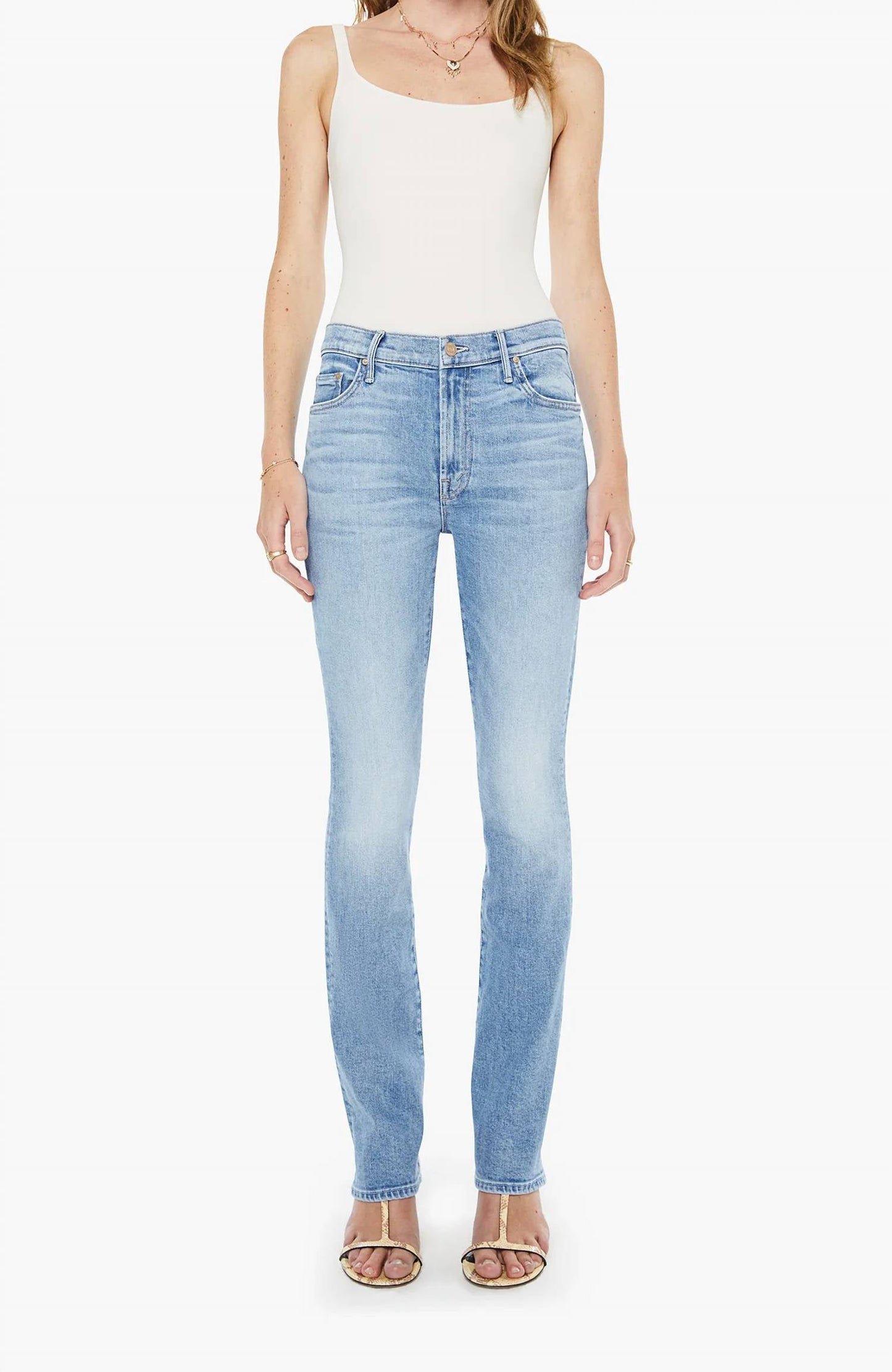 Mother - Insider Skimp High Rise Bootcut Jeans