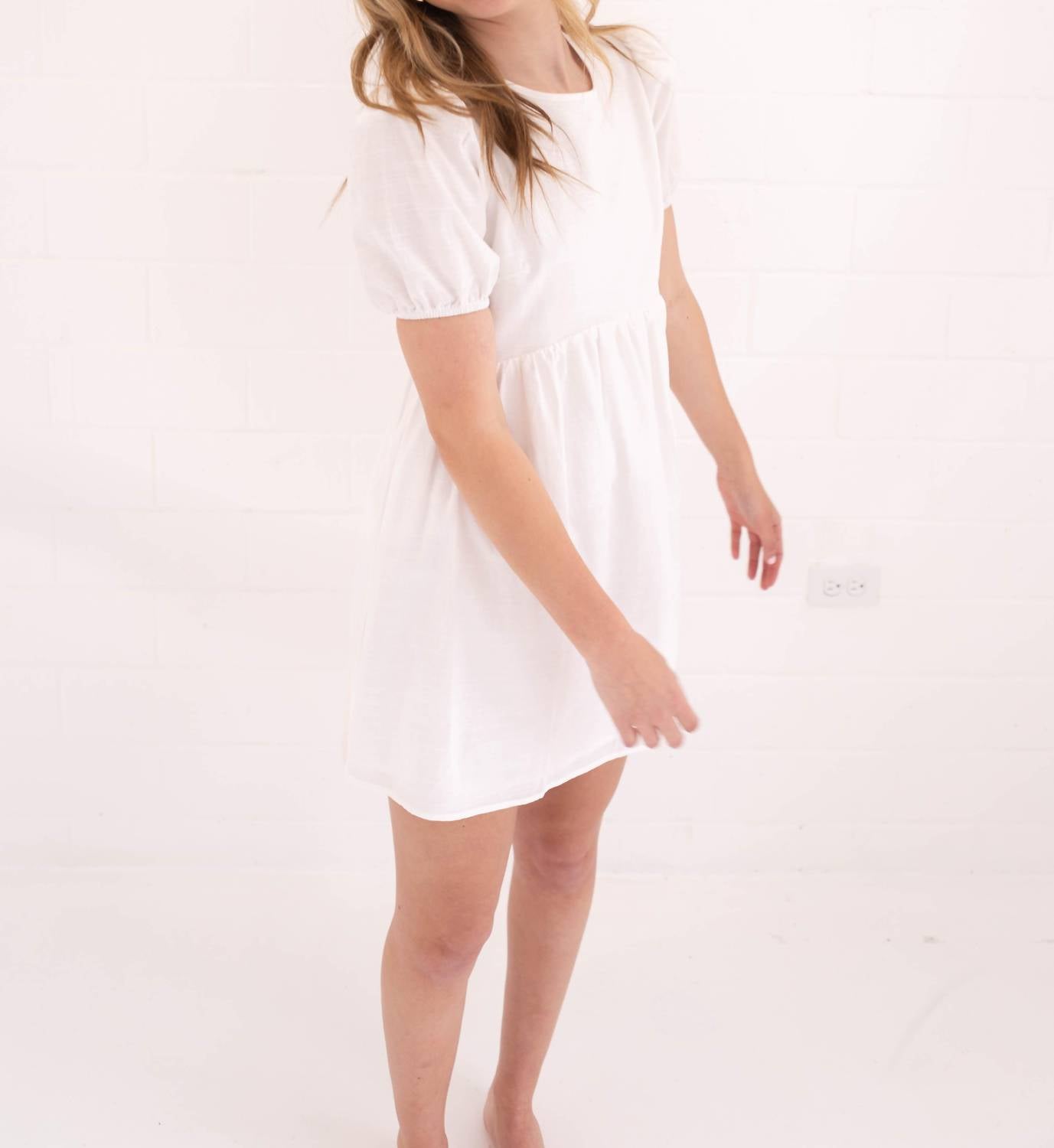 Wildflower - Women's Lace Up Mini Dress