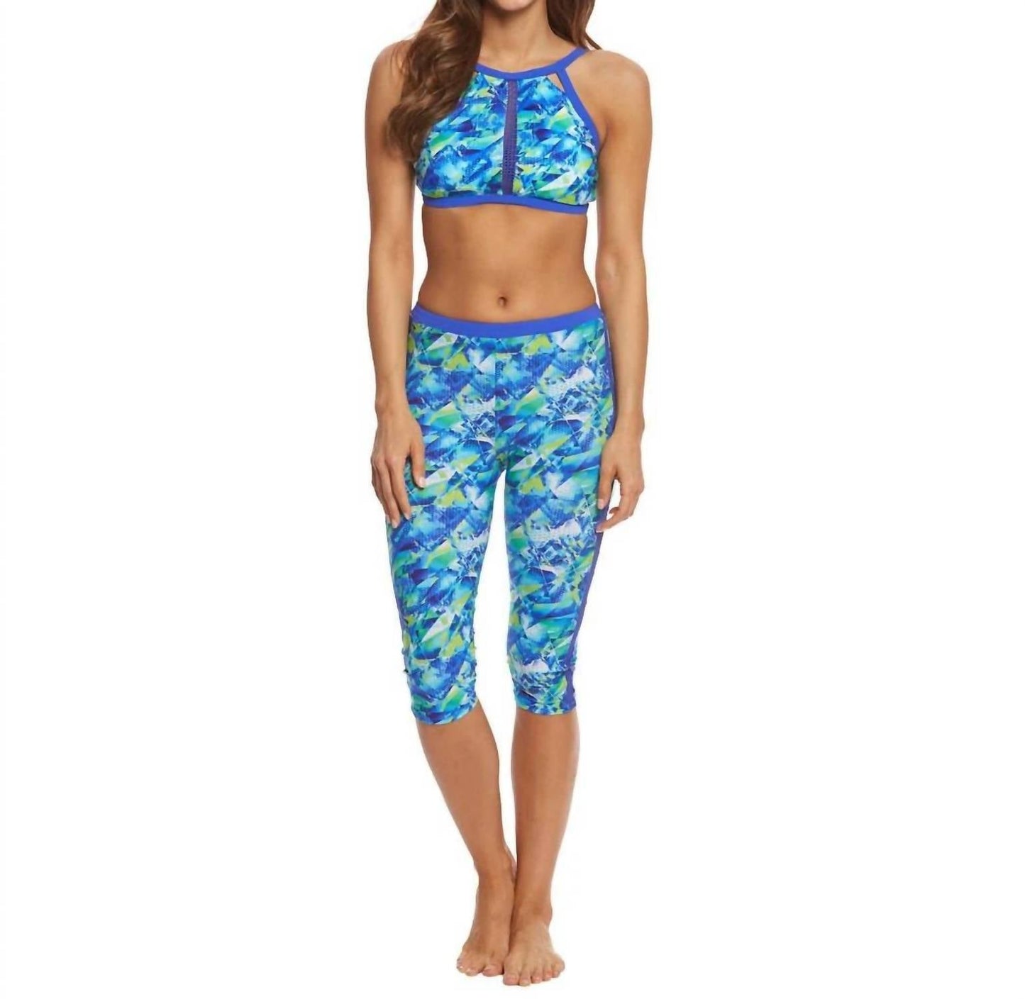 Free Sport By Gottex - Women's Capri Swim Leggings