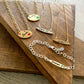 Jessica Elliot - Women's Enamel Oval Necklace - Lucky