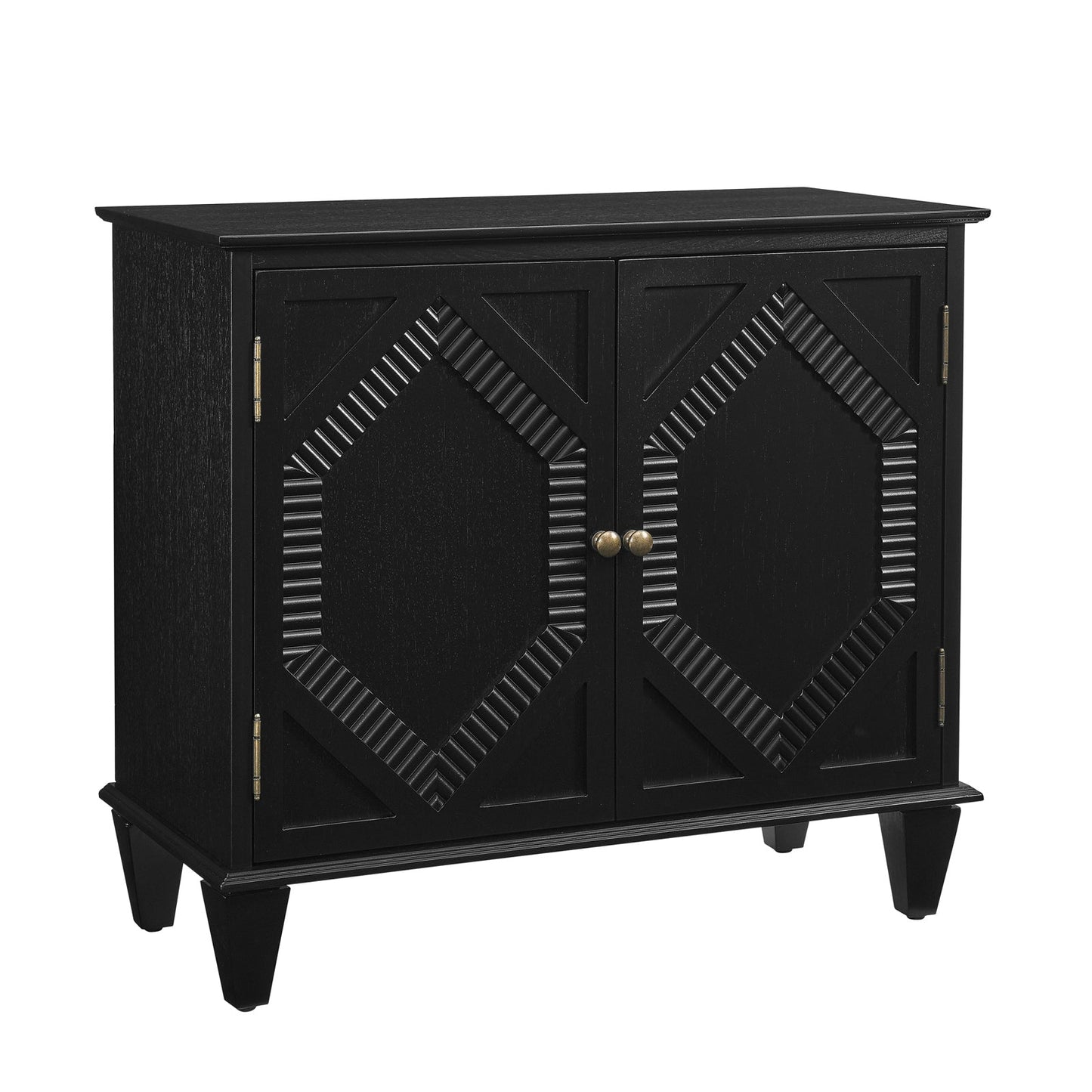 33.6' Retro Wooden Sideboard Buffet Cabinet with Storage