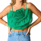Buddylove - Petal Flower Appliqué Tank Top