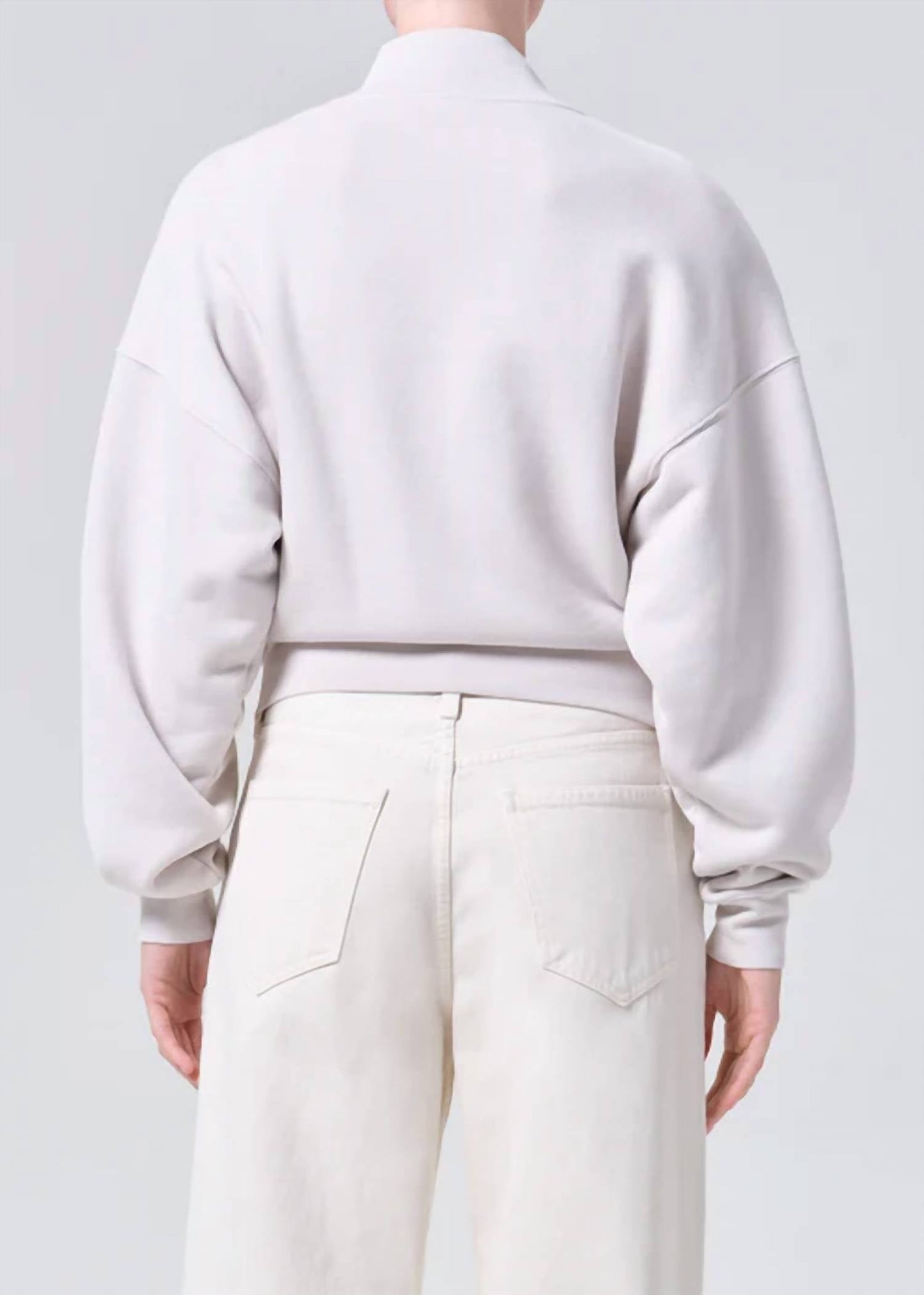 Agolde - Jensen Zip Up Sweatshirt