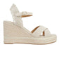 Fortune Dynamic - Women's Espadrille Cutout Wedge Heels