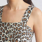 The Great. - Leopard Print Cotton Dress