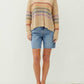 Be Cool - Sunset Stroll Striped Sweater