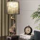 24" Wildlife Old World Antique Bronze Capuchin Monkey Table Lamp