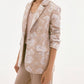 Joseph Ribkoff - Floral Long Sleeve Blazer Jacket