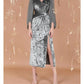 -Bl^Nk- - Heavenly Crushed Velvet Dress