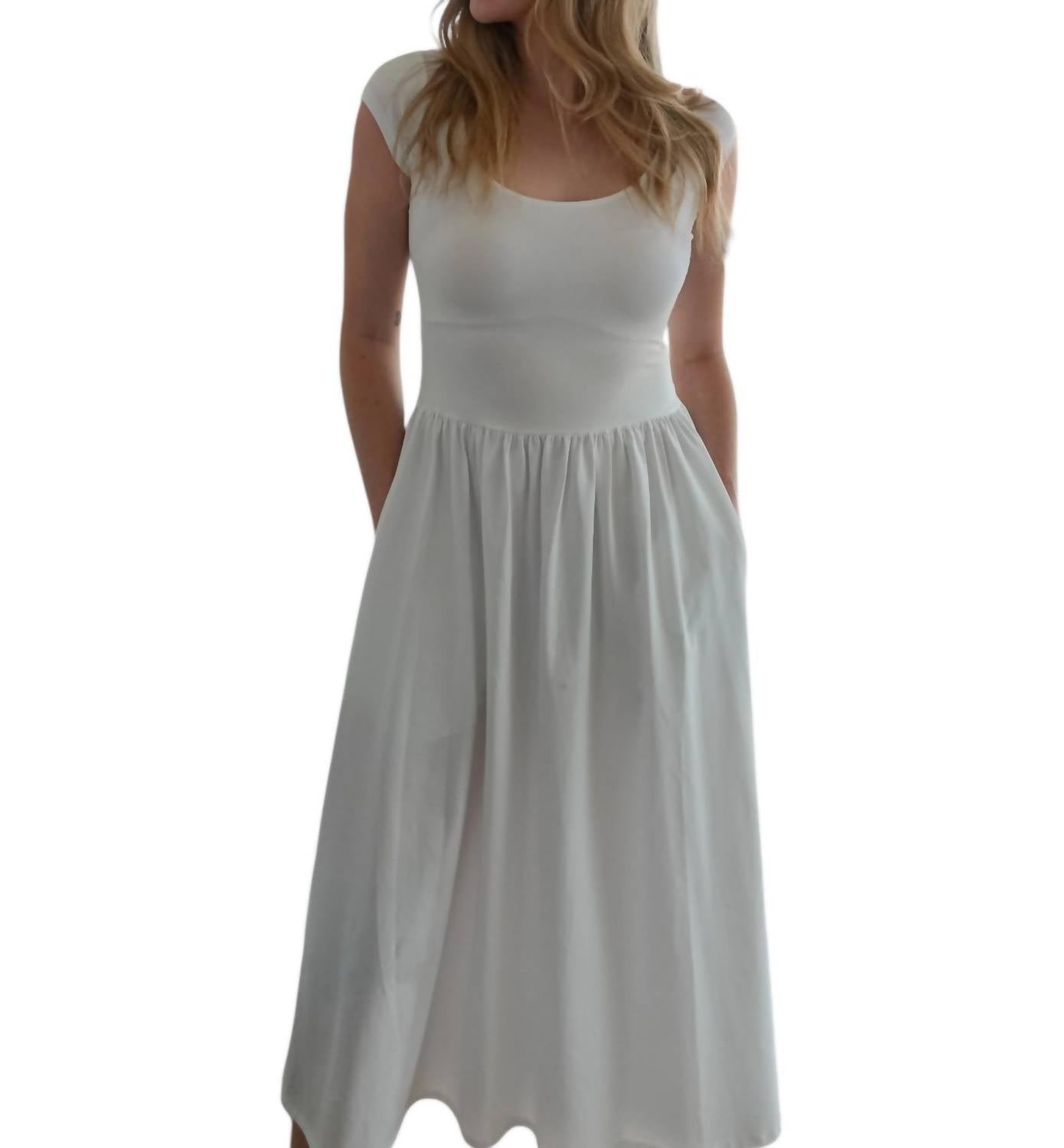 Olivaceous - La Dolce Vita Midi Dress