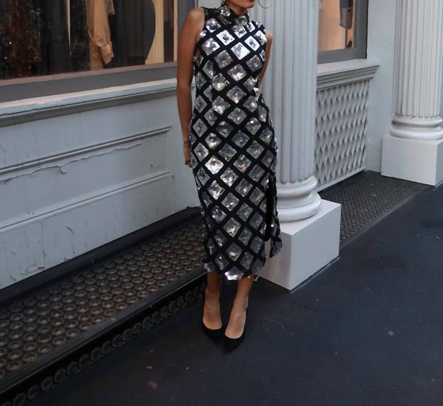 French Connection - Axel Embellished Dress