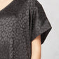 Entro - One Shoulder Leopard Top