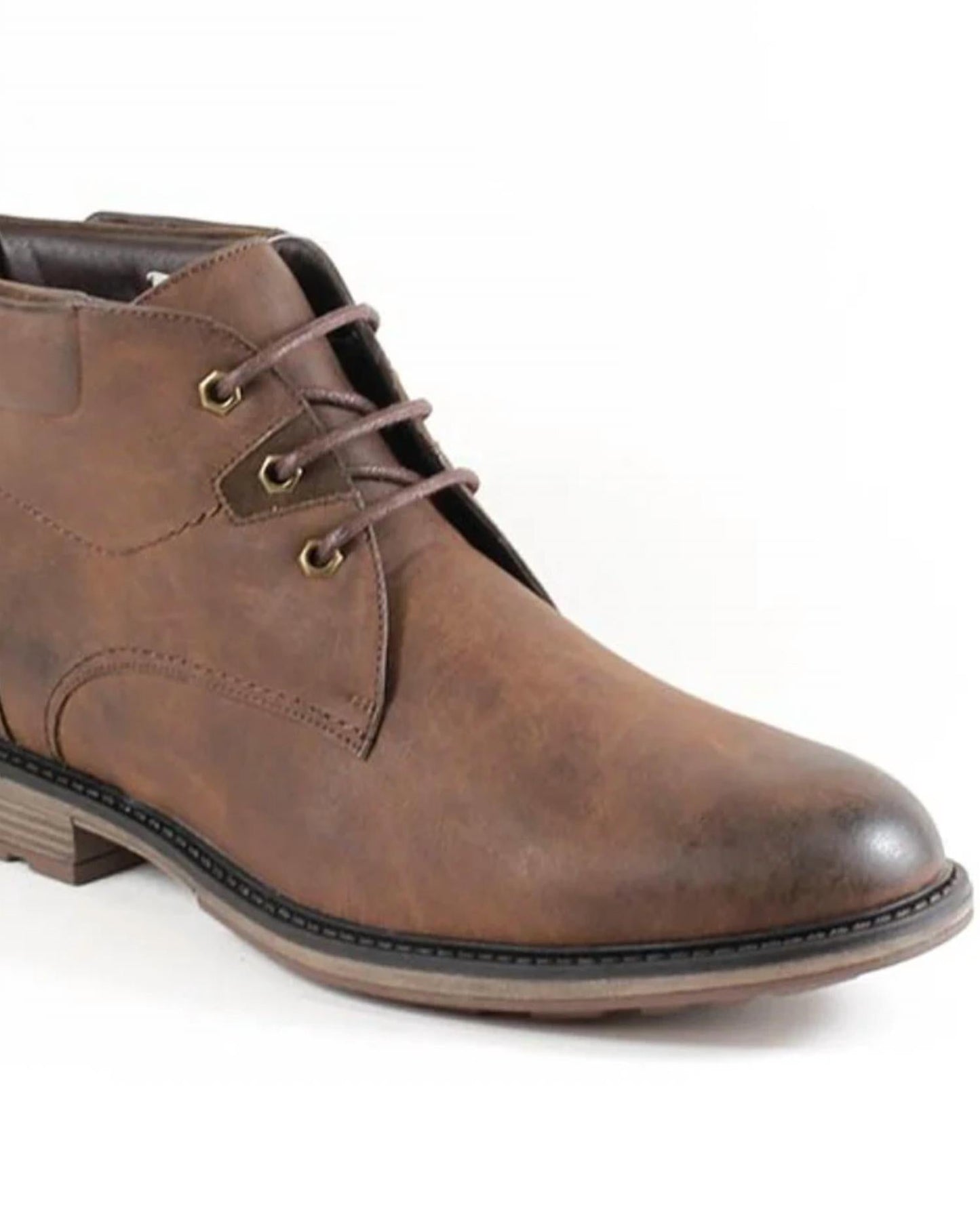 Young 11 Fashion - Men's Lace Up Short Boot