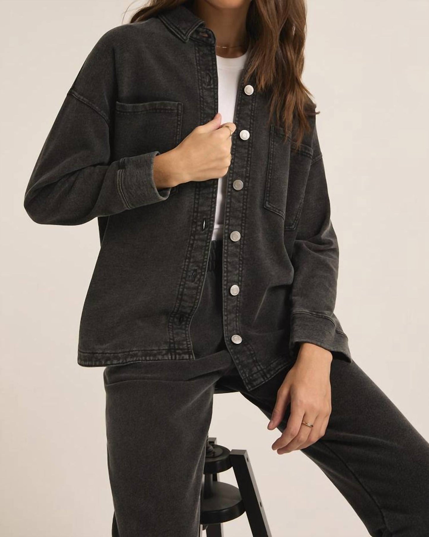 Z Supply - All Day Knit Denim Jacket