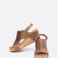 Corkys Footwear - The Carley Faux Leather Wedge Sandal