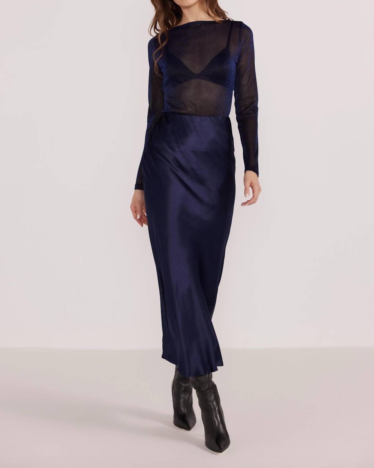 Minkpink - Lumina Bias Slip Skirt