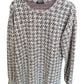 Heimish Usa - Puff Sleeve Houndstooth Sweater