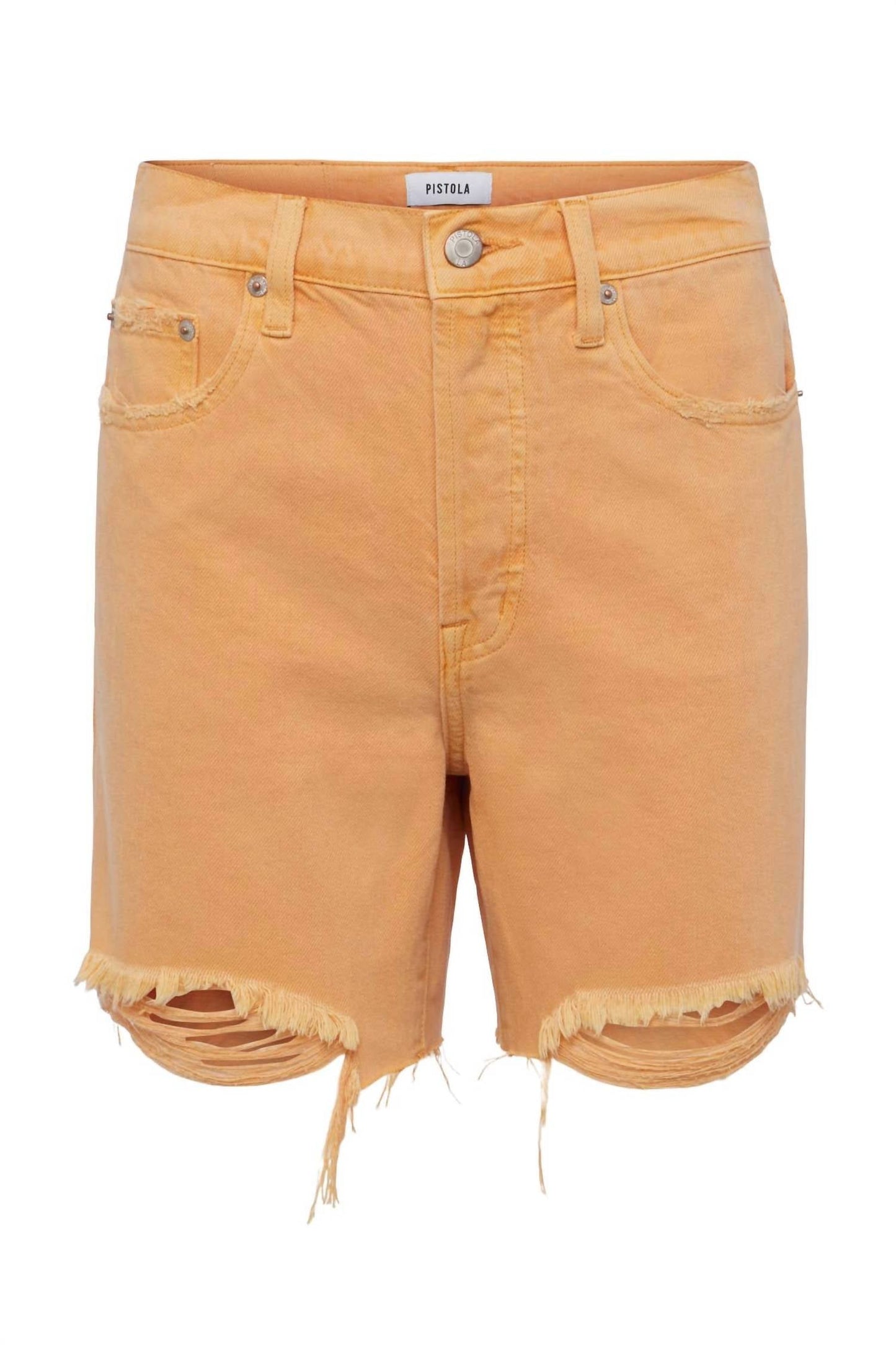 Pistola - DEVIN HIGH RISE MOM CUT OFF SHORTS