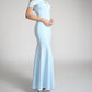 Fiesta Fashion - Off The Shoulder Long Bridesmaids Maxi Dress