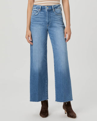 Paige - Anessa 29" Petite With Seamed Beltloops And Raw Hem Jean