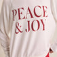 Z Supply - Cassie Peace and Joy Raglan Long Sleeve Top
