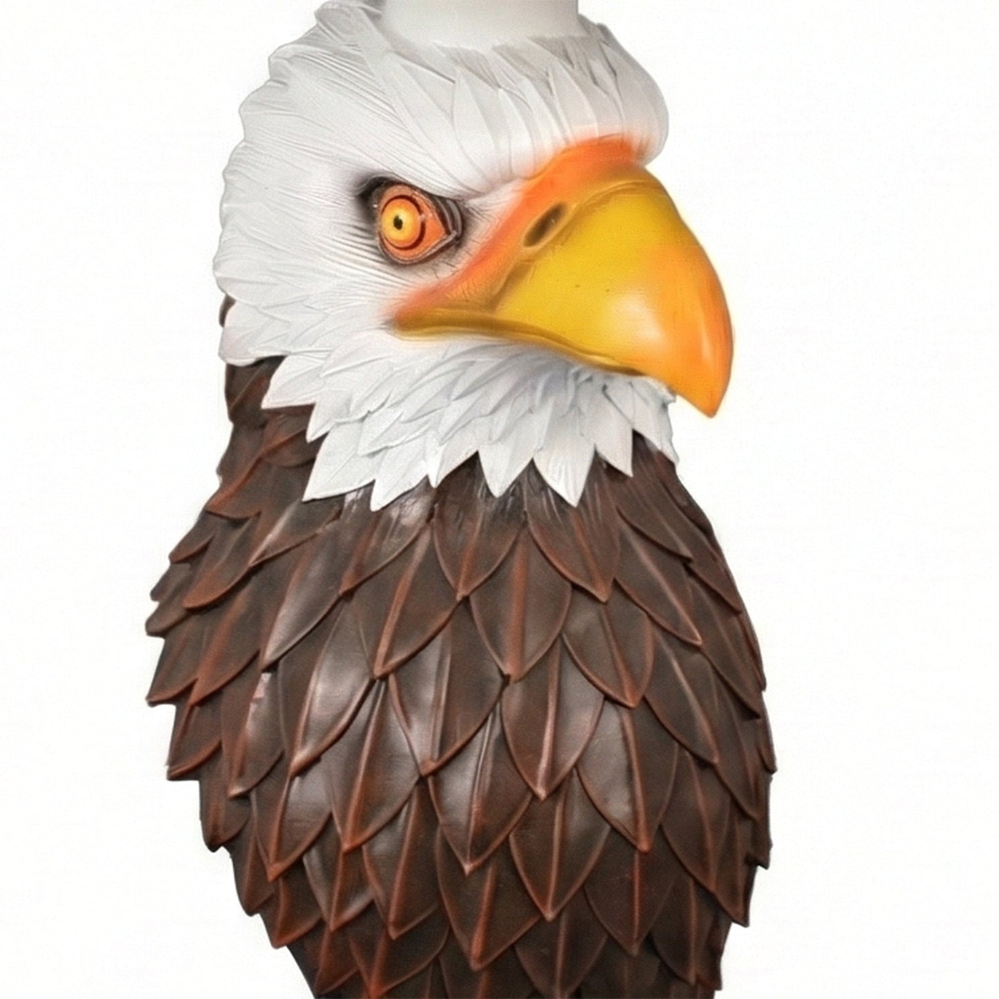 Eagle Head Accent Table Animal Statue End Table